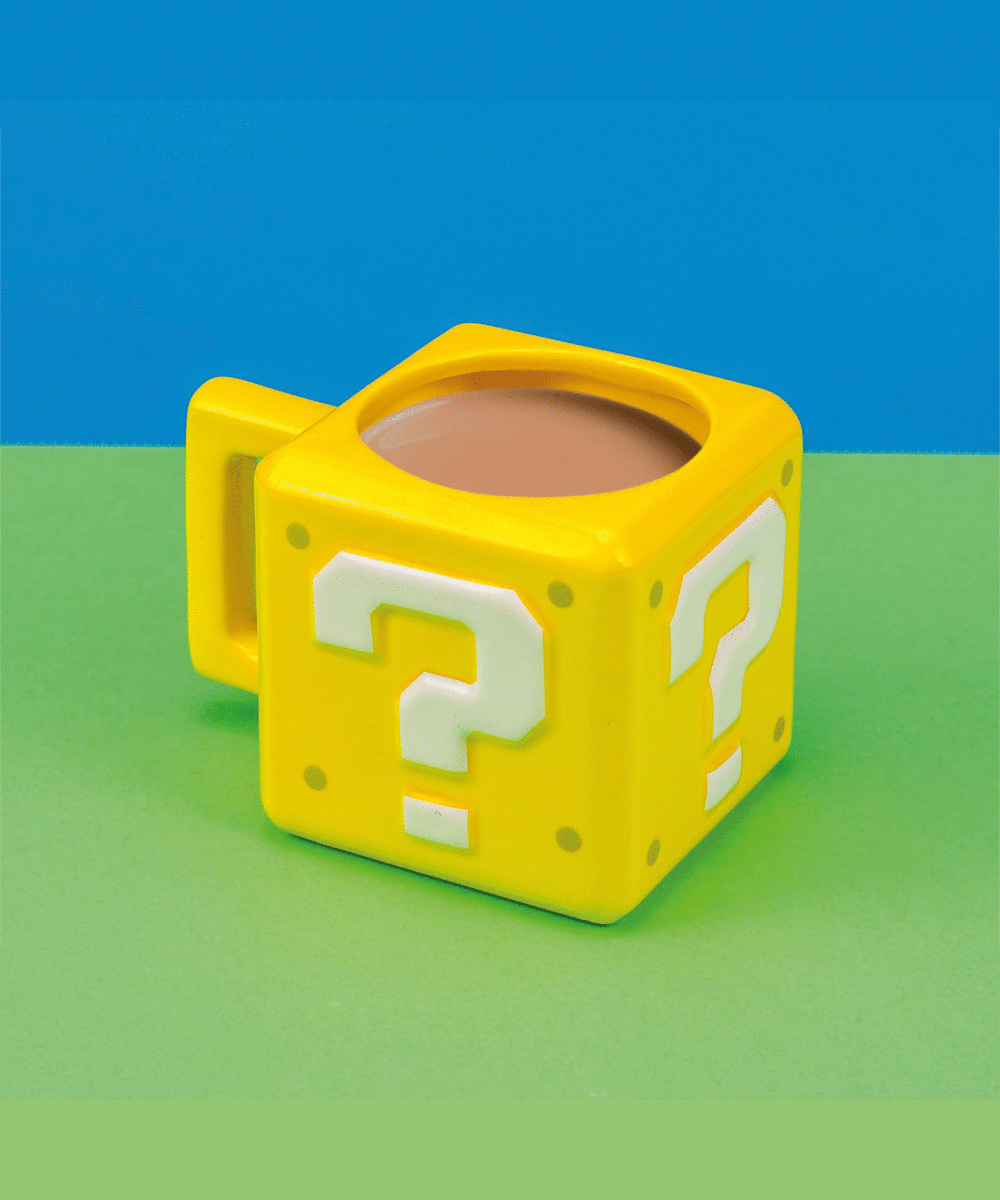Super Mario Question Block Mug 2