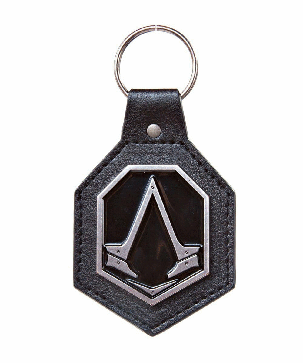 Assassin's Creed Syndicate - Pu Keychain With Metal Logo Patch 1