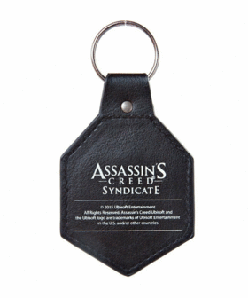 Assassin's Creed Syndicate - Pu Keychain With Metal Logo Patch 2