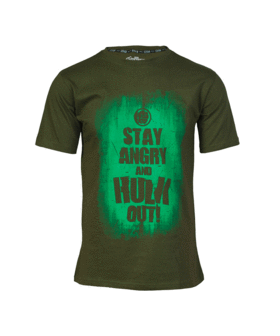 Marvel AVAS Hulk Slogan T-Shirt 1