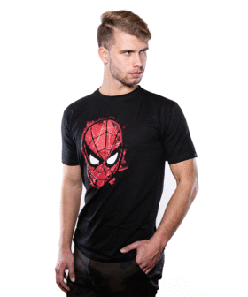 Marvel Comics Spiderman Mask T-shirt 1
