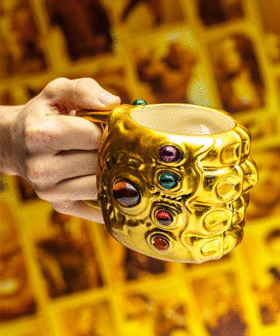 Infinity Gauntlet Shaped Mug 2