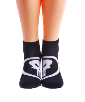 Marvel Punisher Ankle Socks 1